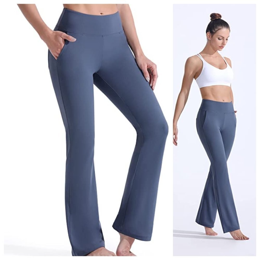 FITTIN Bootcut Yoga Pants with pockets Small